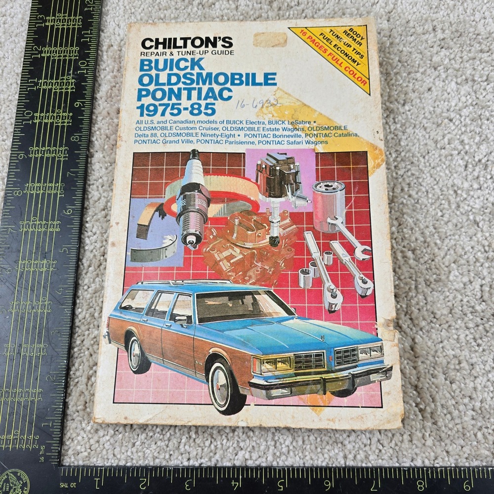 Chilton Repair Guide‎ Buick Oldsmobile Pontiac 1975-85 White 7308 Manual